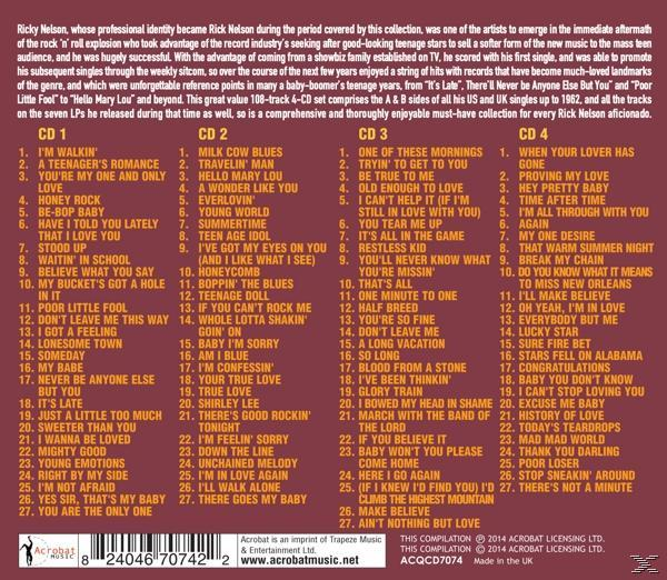 Rick Nelson - The Definitive Collection 1957-62  - (CD)