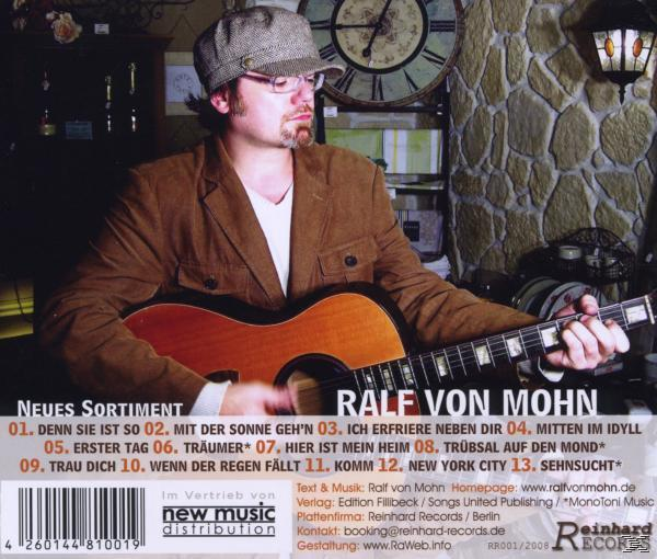 Ralf Von Mohn - Neues Sortiment  - (CD)