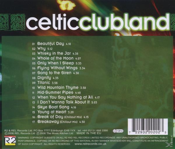 Celticclubland - CelticClubland  - (CD)