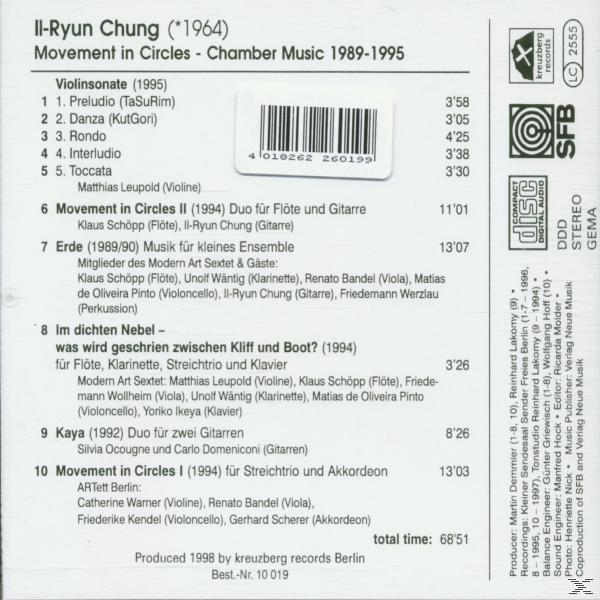 Klaus Schöpp - Movement In Circles Chamber M  - (CD)