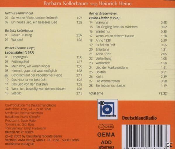 Barbara Kellerbauer - Lebensgruss  - (CD)