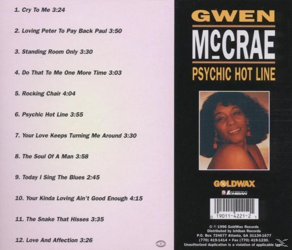 Gwen McCrae - PSYCHIC LINE - HOT (CD)