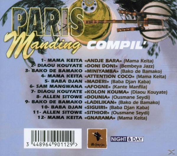 VARIOUS - Paris Manding  - (CD)