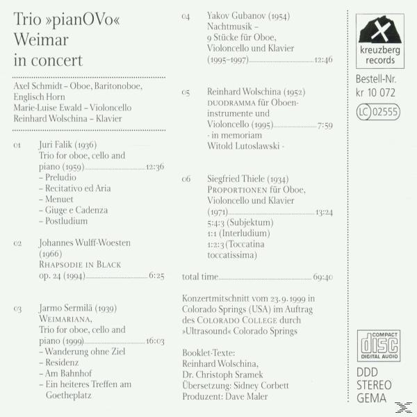 Wolschina - Pianovo  - (CD)