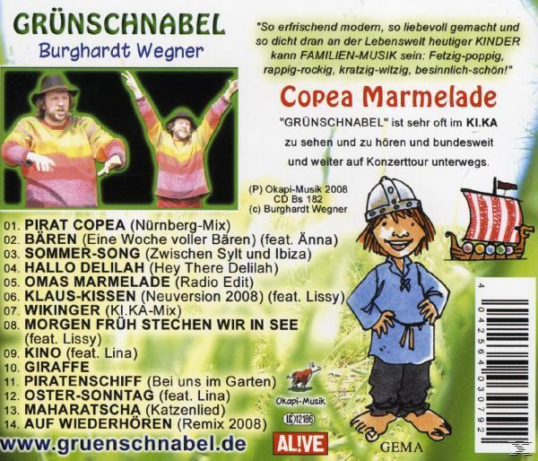 Grünschnabel - Copea Marmelade  - (CD)