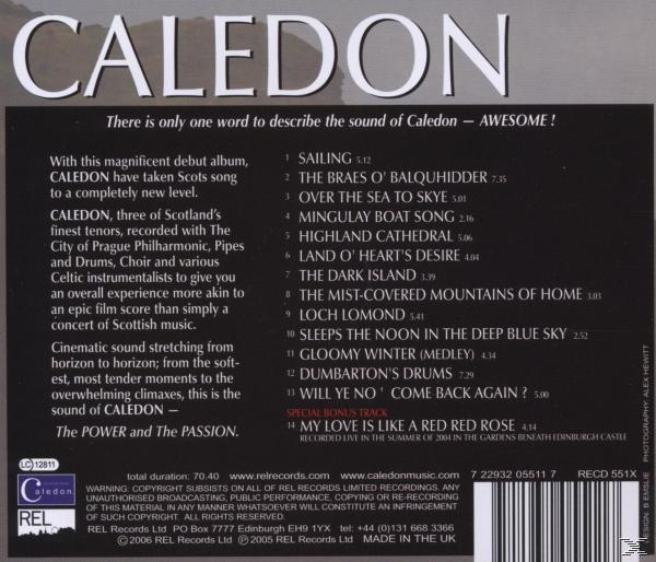 Caledon - The Power and the Passion  - (CD)