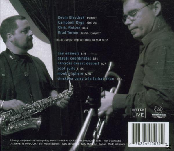Elaschuk - Any Answers  - (CD)
