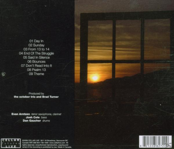 The October Trio - Day In  - (CD)