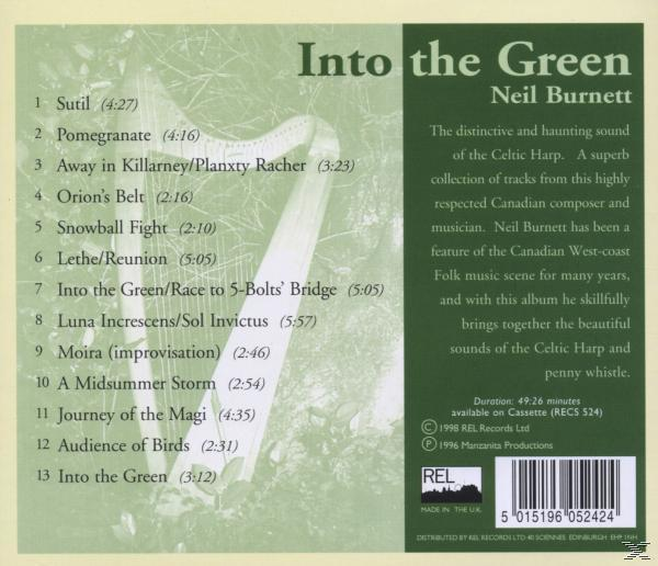 Neil Burnett - Into The Green  - (CD)