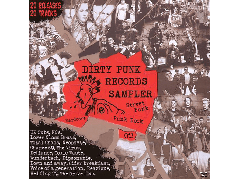 - VARIOUS - Punk Dirty Records (CD) Sampler