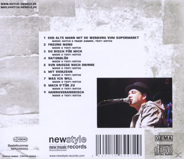 Hutch Hensle - Vun drusse noch drinne  - (CD)