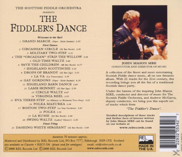 The Scottish Fiddle Orchestra - Fiddlers Dance  - (CD)