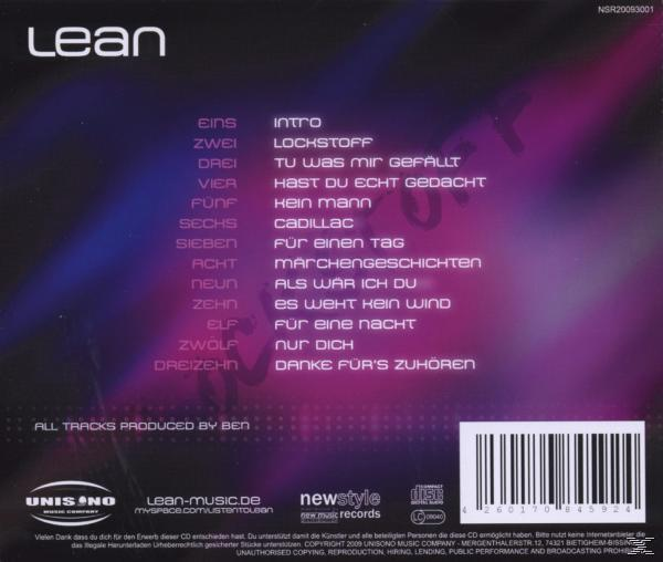 Lean - Lockstoff  - (CD)