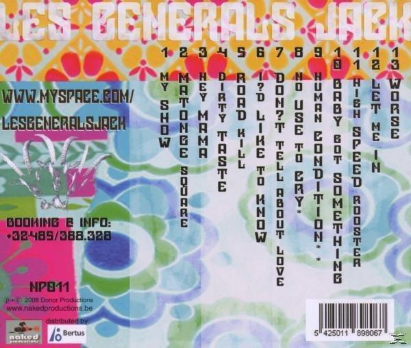 Les Generals Jack - MISSES HIPPY  - (CD)