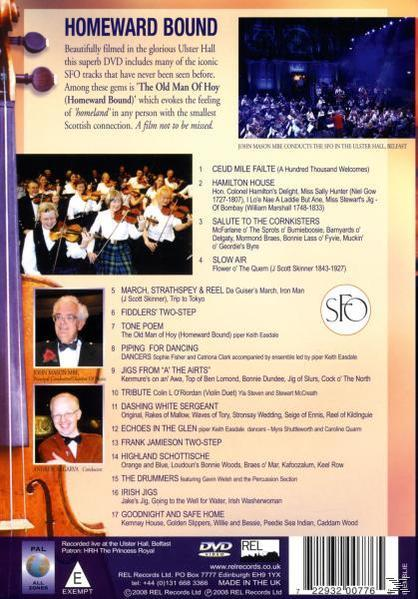The Scottish Fiddle Orchestra, The Scotish Fiddle Orchestra - Homeward Bound  - (DVD)