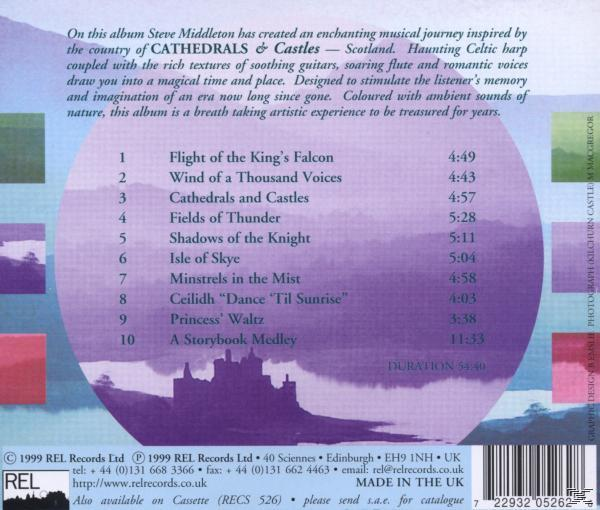 Steve Middleton - Cathedrals & Castles  - (CD)