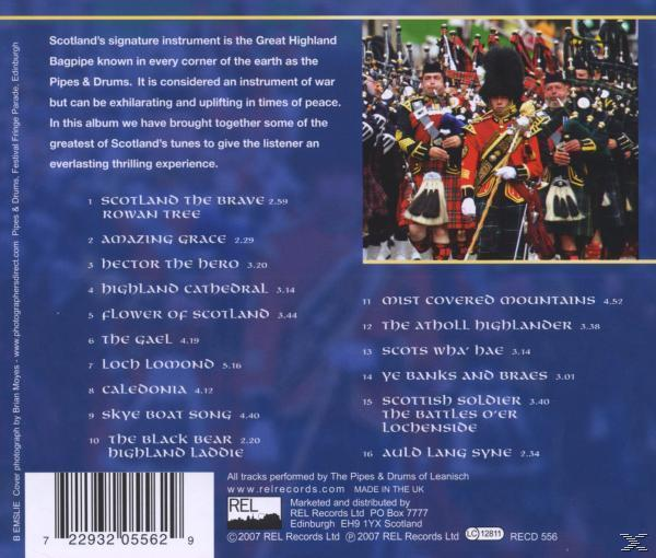 V/A Scottish Bagpipe - The Greatest Scottish Bagpipe Music  - (CD)