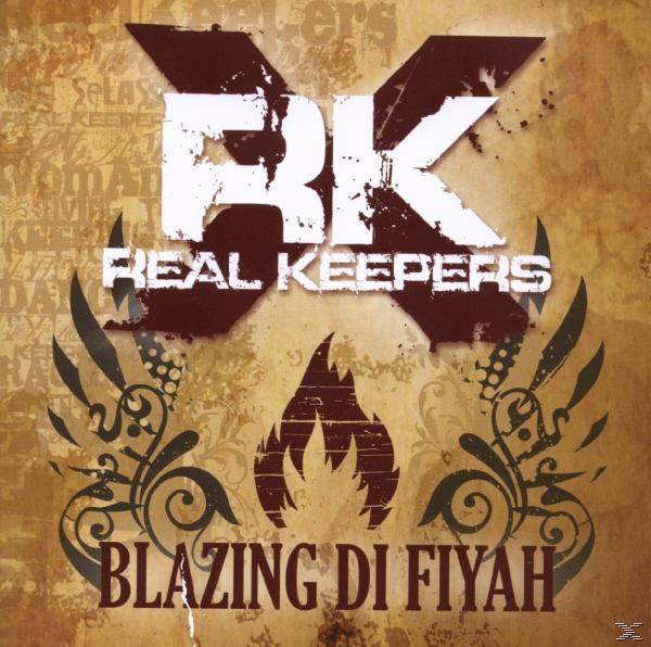 Real Keepers - Blazing Di Fiyah - (CD)