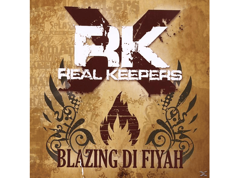 Real Keepers - Blazing Di Fiyah  - (CD)