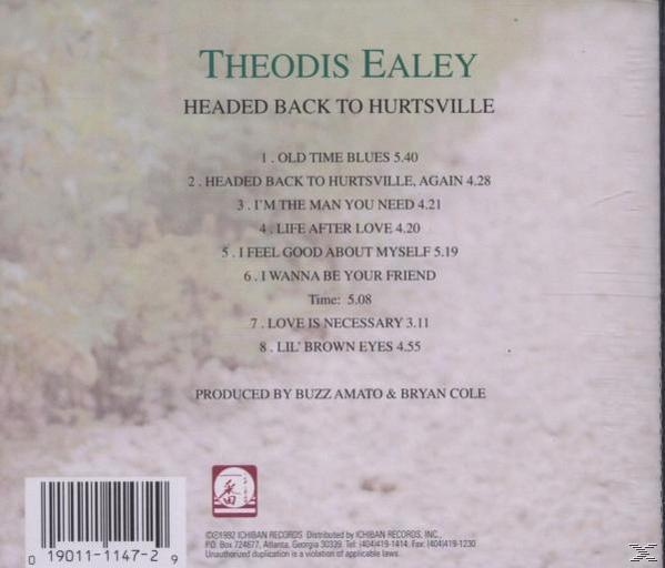 Theodis Ealey - Headed (CD) - Hurtsville Back To