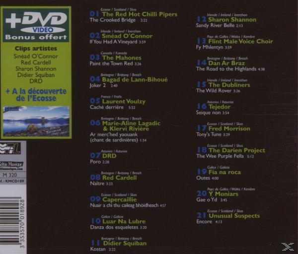 VARIOUS - 37e FESTIVAL INTERCELTIQUE  - (CD)