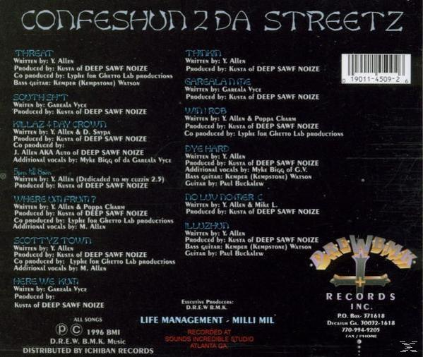 Mr.Ku - Confeshun To Da Streetz  - (CD)