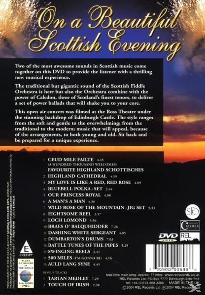 & The Scotish On The (DVD) Fiddle & Scottish Caledon - evening-LIVE Orchestra, - scotish Fiddle beautiful Orchestra Caledon a