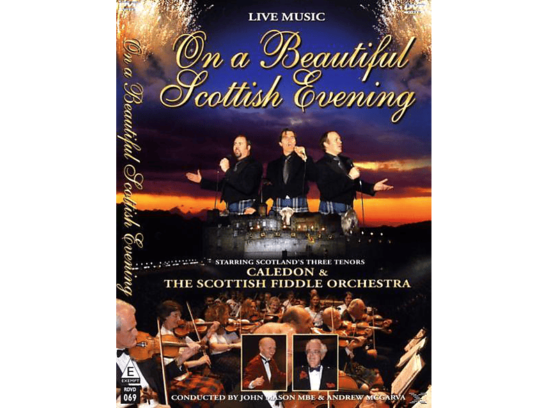 Caledon & The Scottish Fiddle Orchestra, Caledon & The Scotish Fiddle Orchestra - On a beautiful scotish evening-LIVE  - (DVD)