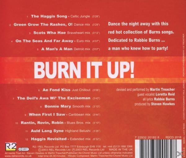 Rabbie Burns Dance Tracks - Burn It Up!  - (CD)