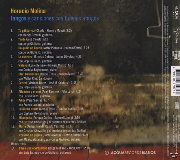 Horacio Molina - Buenos Amigos  - (CD)