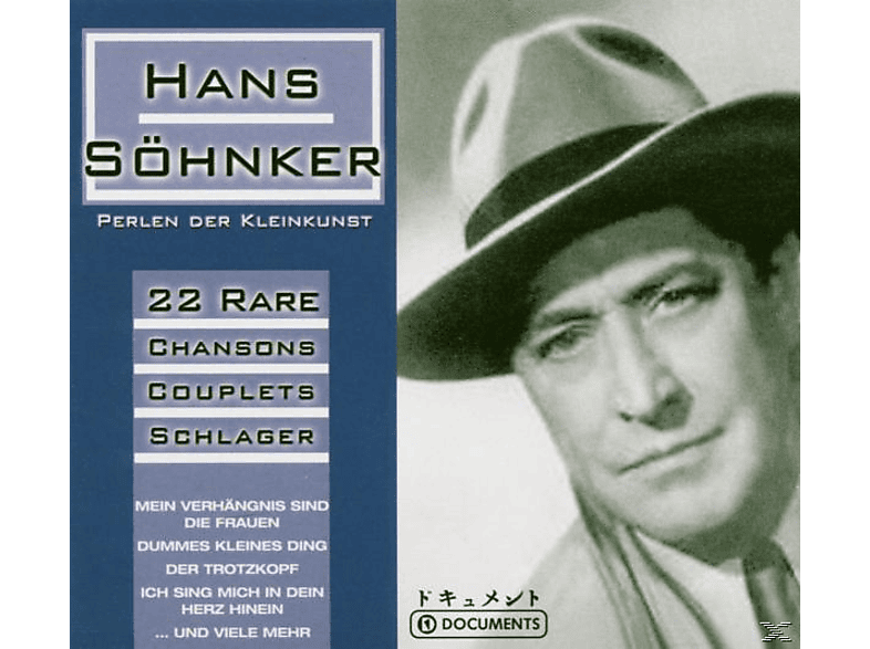 - - (CD) 22 Rare Hans Söhnker Chansons