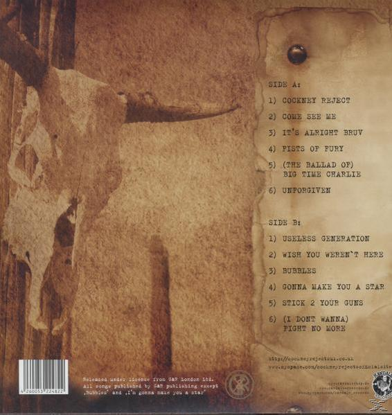 Cockney Rejects - Unforgiven  - (Vinyl)