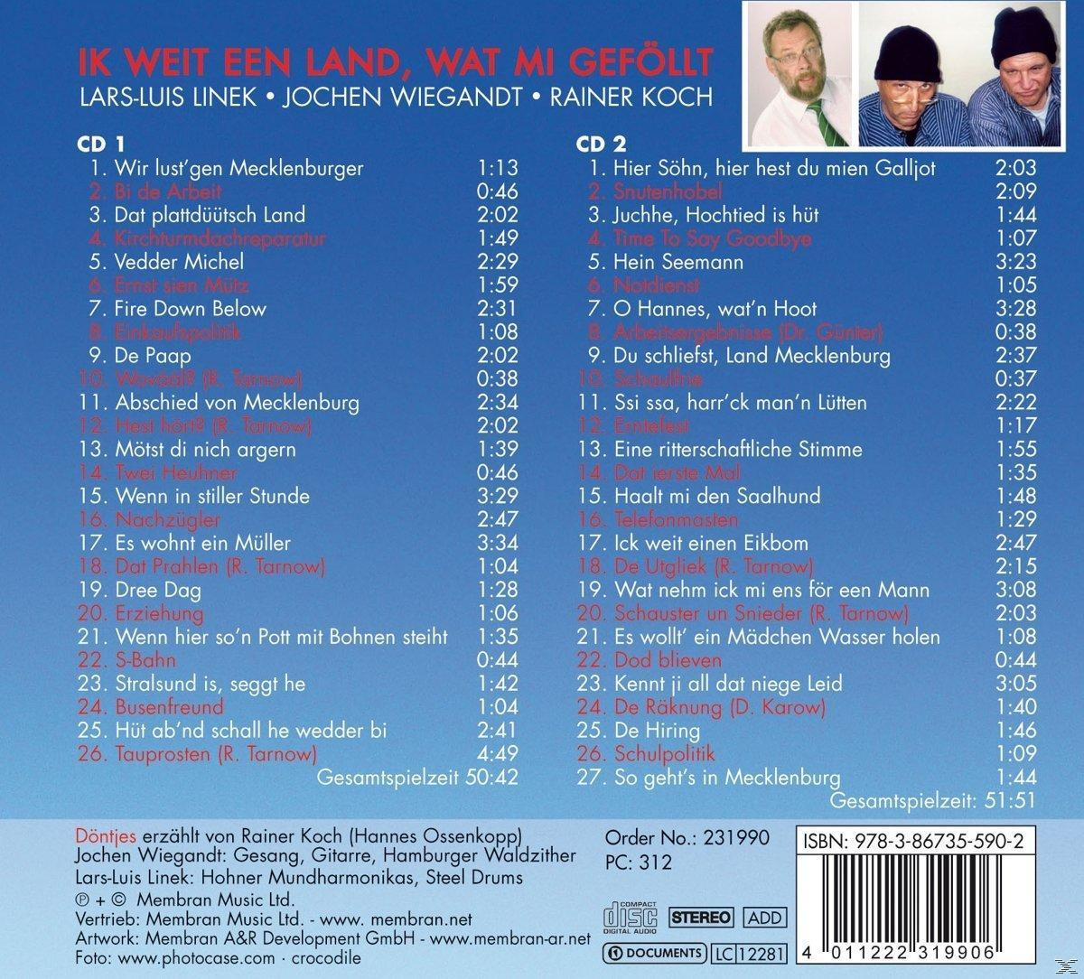 Jochen Wiegant - Das Grosse Liederbuch Fur Mecklenburg Vorpommern  - (CD)