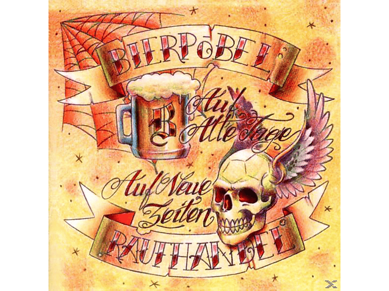 alte Split Auf - Zeiten neue (CD) BIERPOEBEL/RAUFHANDEL, Bierpöbel/Raufhandel - Tage,auf