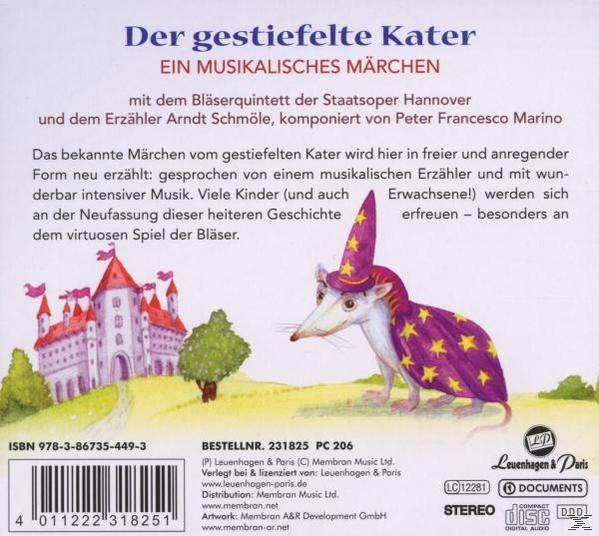 PETER F. Marino - Der Gestiefelte Kater  - (CD)