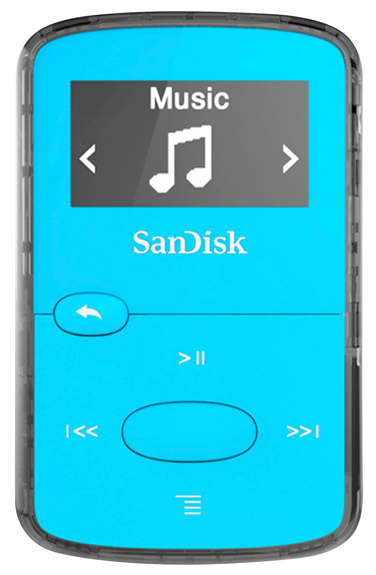 SANDISK Clip Jam Mp3-Player (8 GB, Blau)
