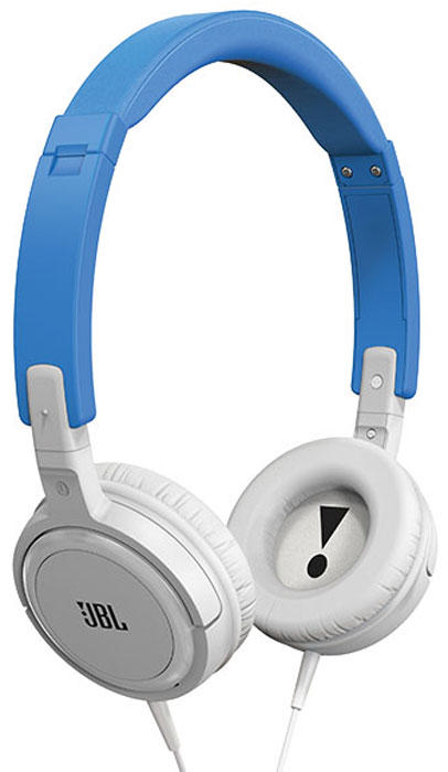 JBL T300A Control Talk Kulaküstü Kulaklık Mavi/Beyaz