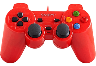 SNOPY SG-302 Kırmızı USB 1.8m Kablolu Oyun Kolu