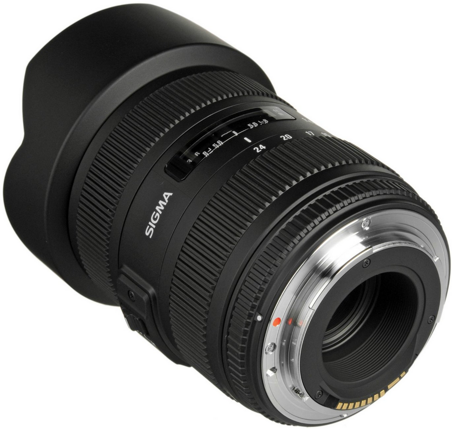 SIGMA Groothoeklens 12-24mm F4.5-5.6 DG HSM II Canon