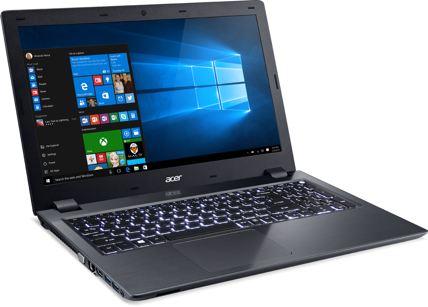ACER Laptop Aspire V5-591G-59PU Intel Core i5-6300HQ (NX.G5WEH.002)