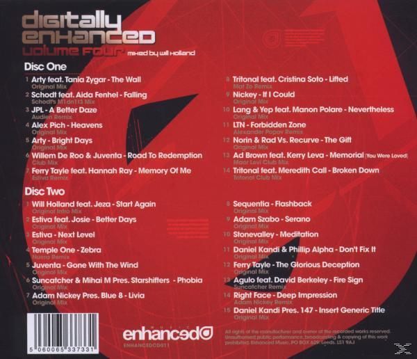 various/will holland - Digitally Enhanced Vol.4  - (CD)