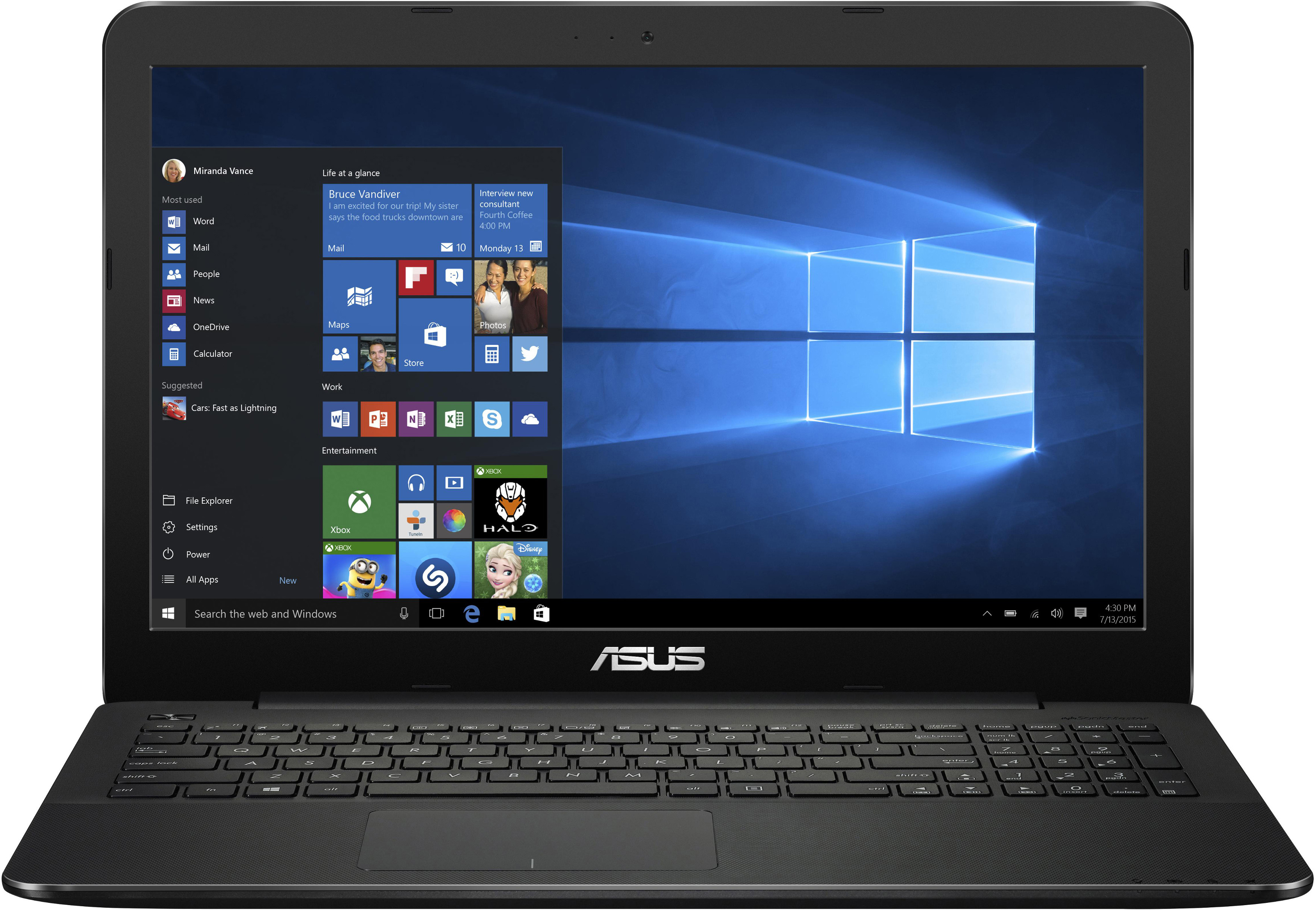 ASUS R557LA-XX2663T - 15,6 Zoll - Intel® Core™ i3 i3-4005U - 4 GB - 1 TB - Intel® HD Graphics - Windows 10