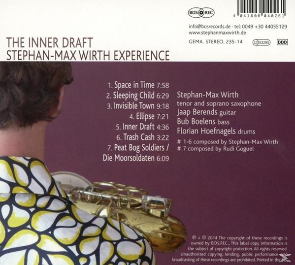 Stephan-max Wirth Experience - The Inner Draft  - (CD)
