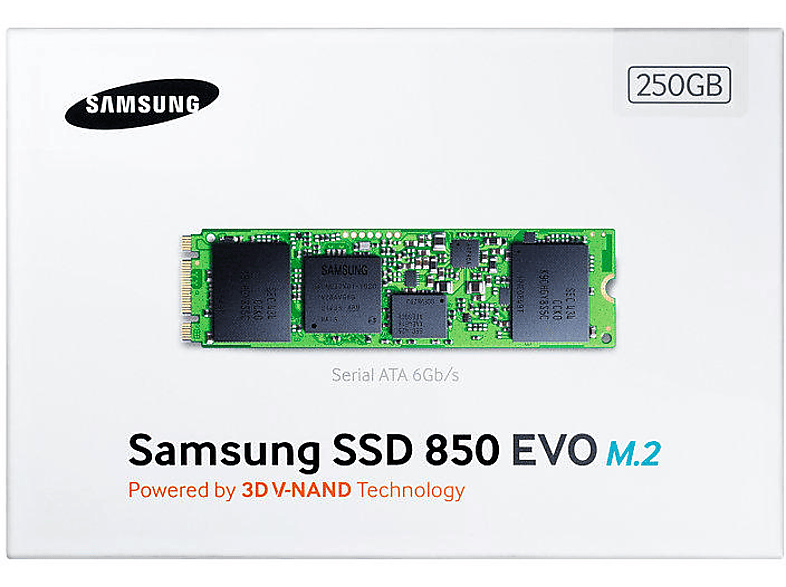 SAMSUNG 850 EVO 250GB 540MB-500MB/s M.2 SSD MZ-N5E250BW Fiyat