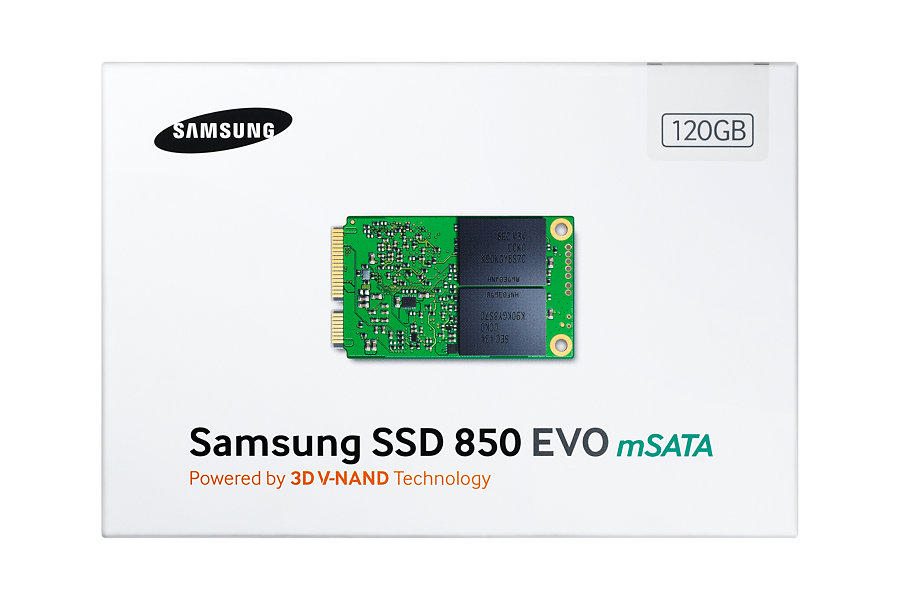SAMSUNG 850 EVO 120GB 540MB-520MB/s mSATA Dahili SSD MZ-M5E120BW