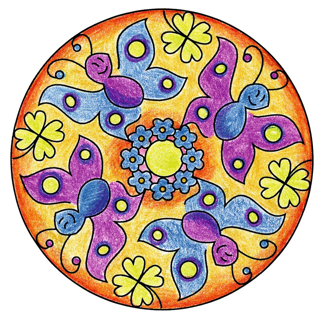 RAVENSBURGER 299478 Mini Mandala-Designer Romantic Mehrfarbig