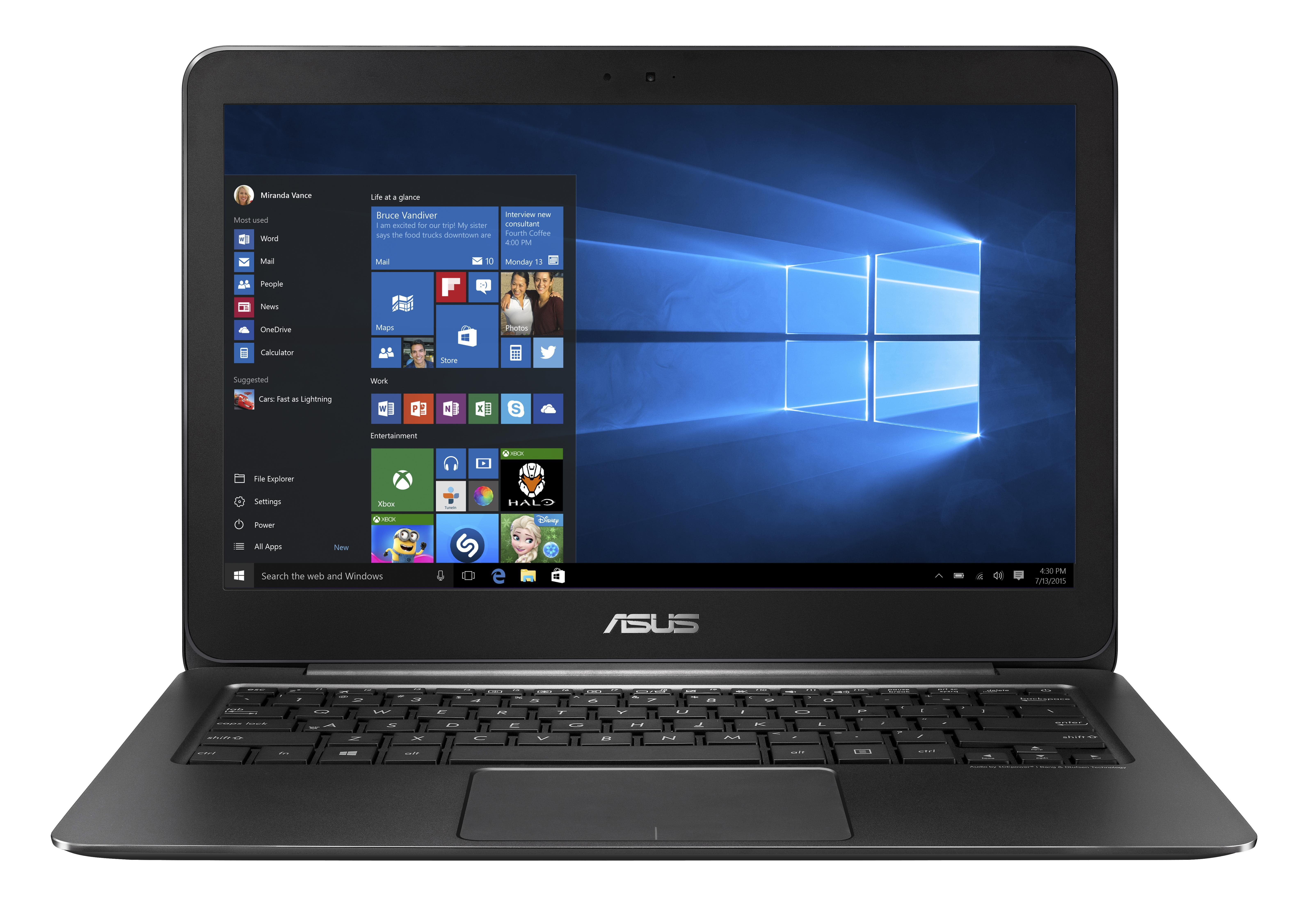 ASUS ZenBook UX305CA-FB126T - 13,3 Zoll - Intel® Core™ M m7-6Y75 - 8 GB - 256 GB - Intel® HD 515 - Windows 10 (64 Bit)