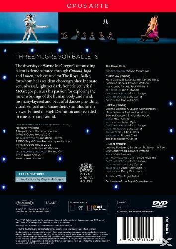 The Royal Opera House Ballet - Chroma/Infra/Limen  - (DVD)