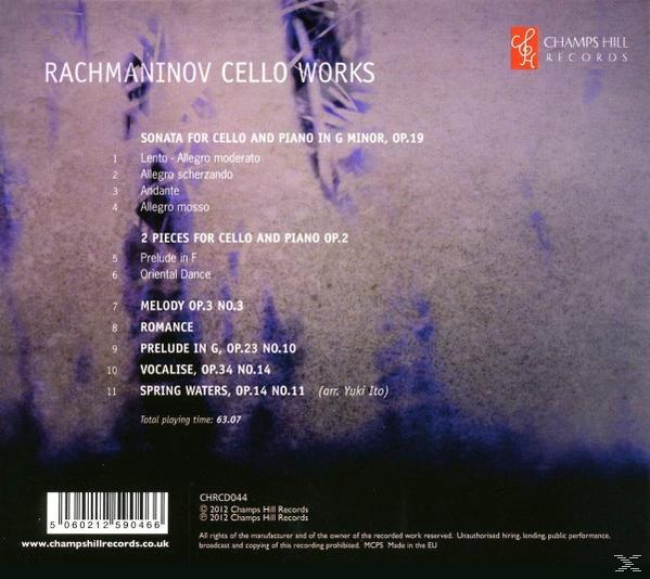 Ito/Gulyak - Cello Works  - (CD)