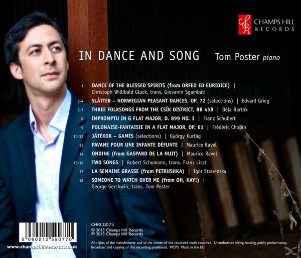 Tom Poster - In Dance and Song  - (CD)